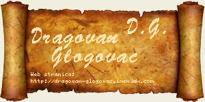 Dragovan Glogovac vizit kartica